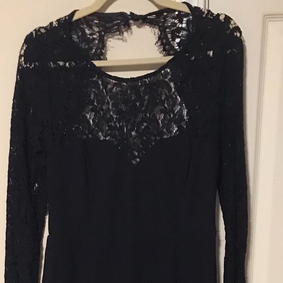 Lulus Dresses & Skirts - WHENEVER YOU CALL NAVY BLUE LACE MAXI DRESS -Lulus